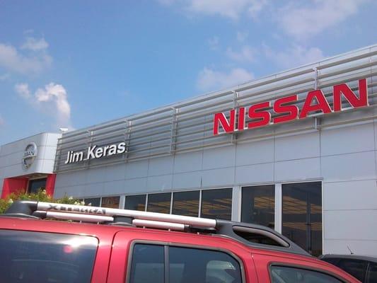 Jim Keras Nissan Sign