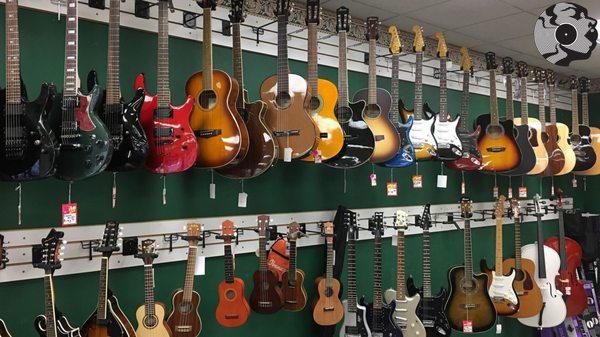 Guitars and ukes