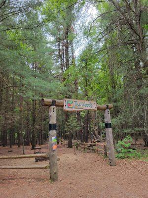 Nature play area