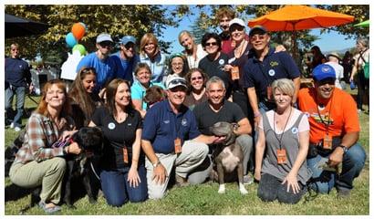 IACP crew at Cesar Millan Pack Walk in Van Nuys , CA