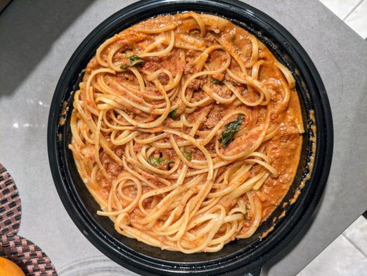 Linguini Alla Bolognese