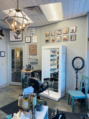 Interior of Craigfields Hair Studio