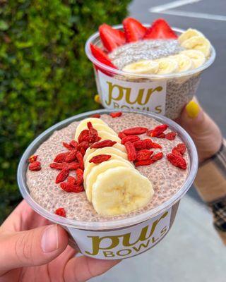 Plant-base Chia Pudding Bowls