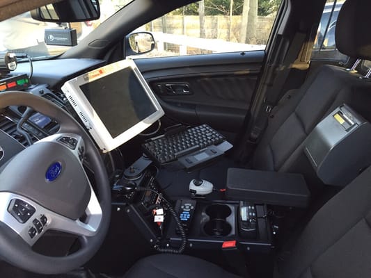 Police console & computer