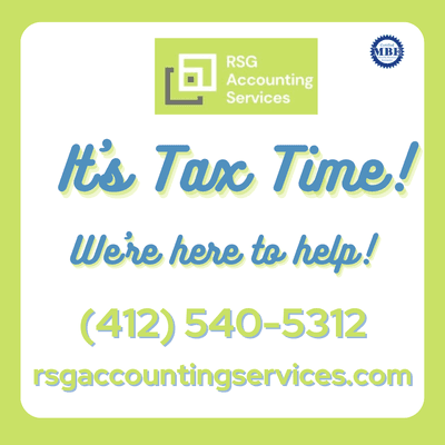 Only 10 weeks left to file your 2023 taxes! Let us help you save TIME and MONEY!