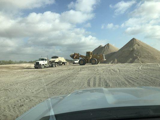 Crushed rock operation on Strube Ranch!