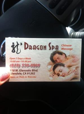 Dragon Spa Chinese Massage