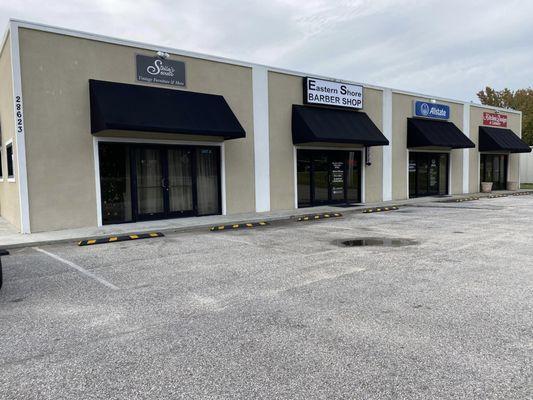 Store-front view on North Main St.