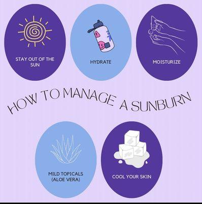 Much needed tips and tricks to manage the Arizona sunburns