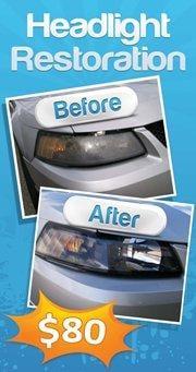 Headlight Restoration
$89