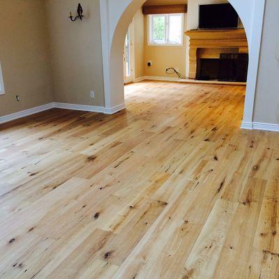 Hardwood installation and refinishing