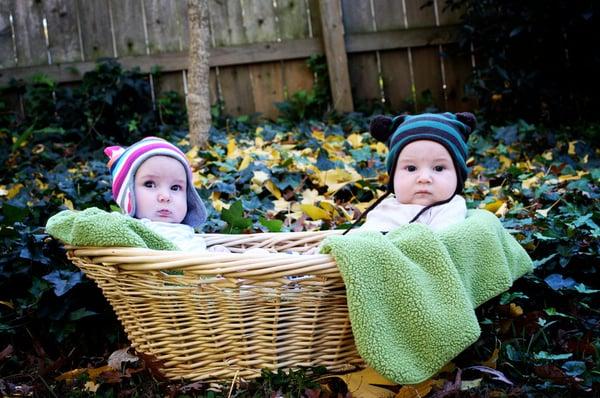 basket of twins