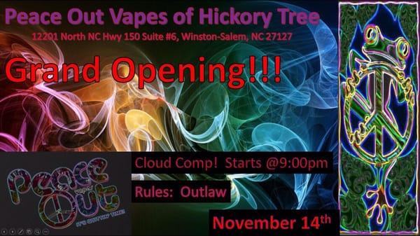 Peace Out Vapes of Hickory Tree