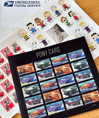 Pony Cars Stamps - February 2023