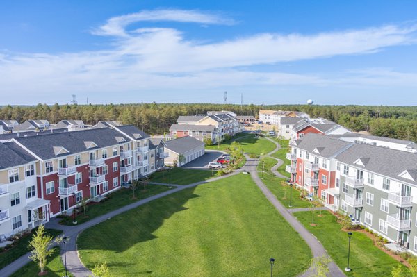 Redbrook Courtyard, Phase II in Background