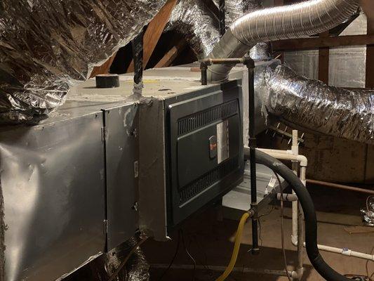 TRANE Gas heating furnaces.