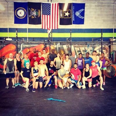 The crew at Crossfit West Cobb