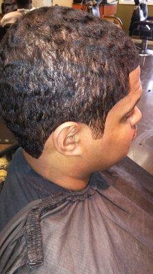 Sharp razor edge-up