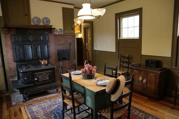 Restored 1850's kitchen