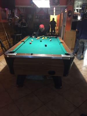 Pool table