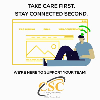 The health and safety of our staff and clients is our #1 priority. We remain committed to providing exceptional IT services and support.