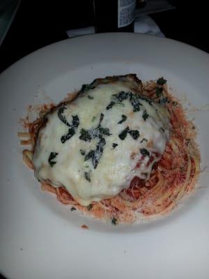 $16 Temperate chicken parm