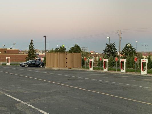 8 Superchargers available.