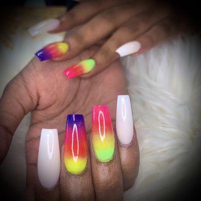 4 color ombre