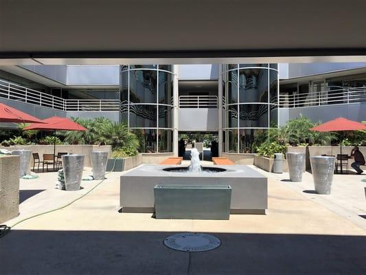 A newly remodeled courtyard for you to soak up that San Diego sun!