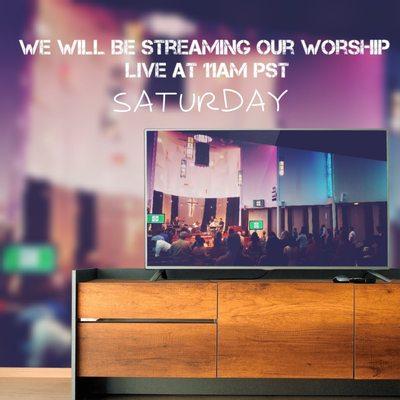 Join us in person or online through our Facebook live stream. Facebook.com/adventhollywood