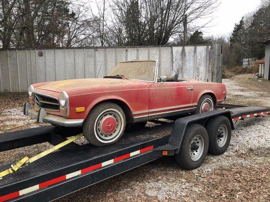 1970 Mercedes sold!