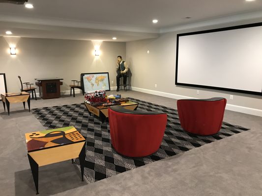 New designed family room