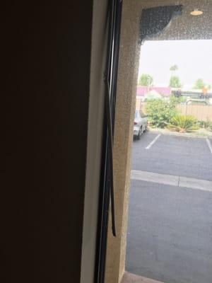 Window falling apart