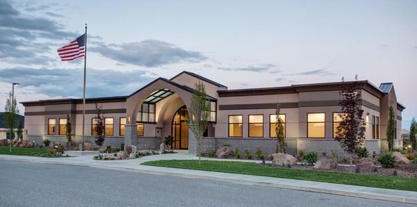 G2 Construction office and headquarters, Kennewick, WA.  Featuring the versatility of the Butler Building line!