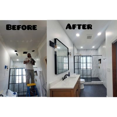 Drywall finish and paint!