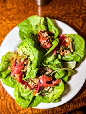 Thai lettuce wraps