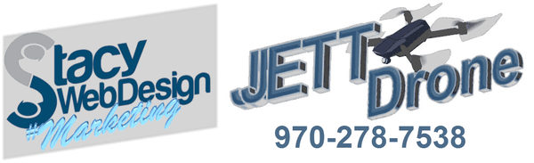 Jett Drone and Stacy Web Design. Two grreat services under one roof!