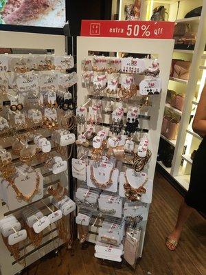 Lots of on sale jewelry!