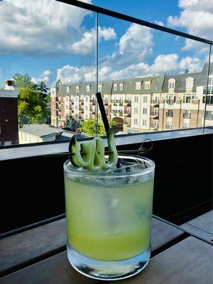 Cucumber margarita