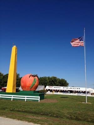 The Big Peach market