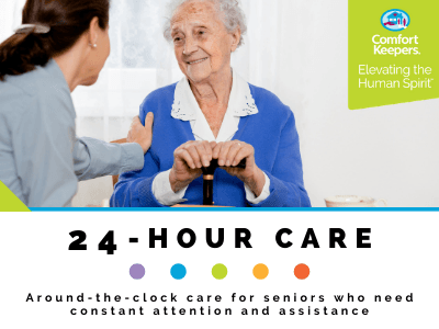 Seniors with special needs, chronic illnesses, or injuries can receive care and support around the clock, seven days a week.