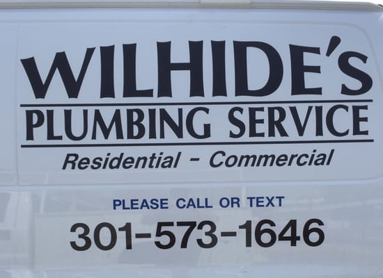 Wilhide's Plumbing Service