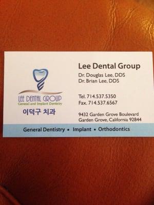 Lee Dental Group