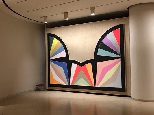 Frank Stella painting