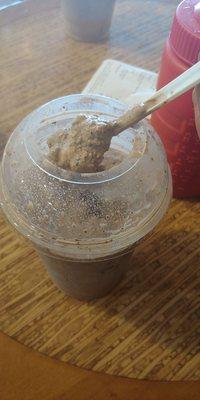 Chocolate milkshake