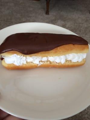 Long John with whipped cream filling, do I need to say more:)