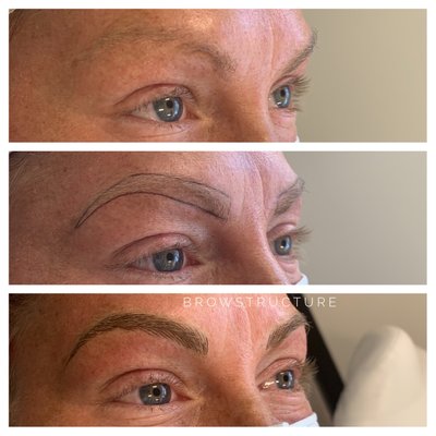 Microblading and Shading