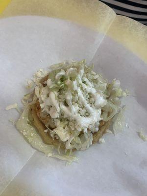 Sope de pollo