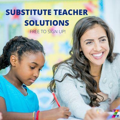 Already have a substitute system in place? Let us be a back up to your current system. ⁠Reach out today to learn more, or to get signed up!