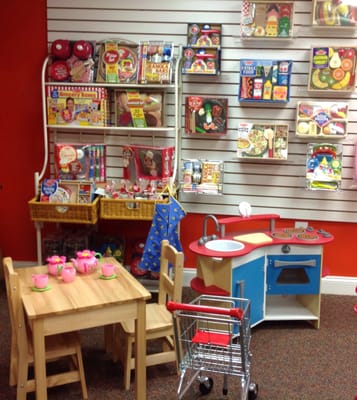 Best selection of Melissa & Doug toys in Kennett Square!  Also the best kept secret "under" The Mushroom Cap!